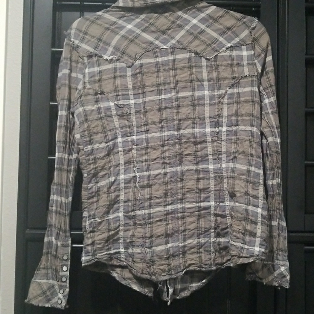 William Rast for Target Button Down Top - Picture 2 of 4